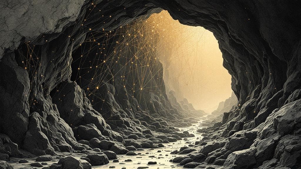 60 jours dans la caverne : construire sans être vu