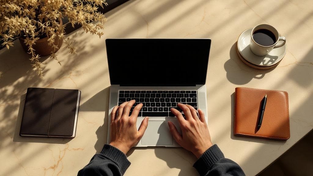 Business leader at his desk — Fractional AI Director, Perello Consulting
